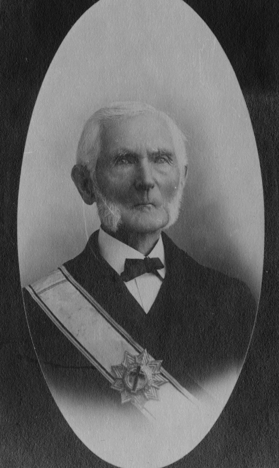 Albert Gallatin Davis, Anna B. Korn’s grandfather and founder of Hamilton, Missouri. Courtesy State Historical Society of Missouri.